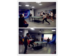 奮力拼搏，一決高下——“乒乓球運(yùn)動賽”